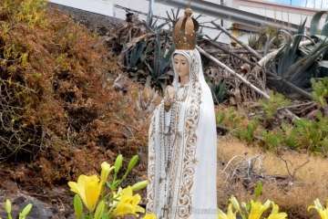 Misa y procesión del Sagrado Corazón de Jesús en La Higuera Canaria (Foto Francisco Javier Santana)